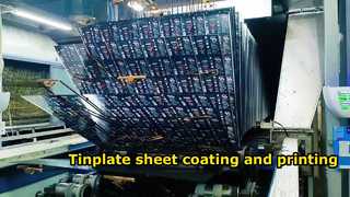 প্রিমিয়াম চা প্যাকেজিং টিন প্লেট শীট