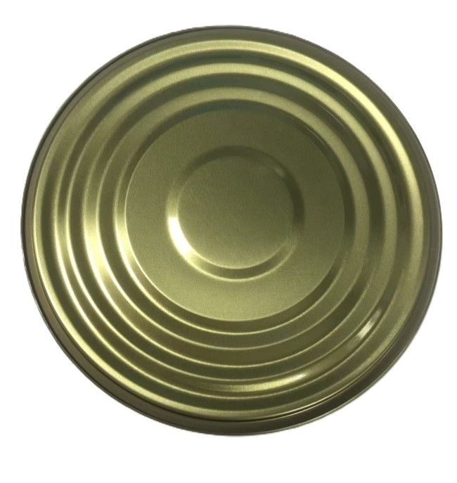 নীচের প্রান্ত 603D 153mm টিন ক্যান জন্য টিনের ঢাকনা খাদ্য গ্রেড জন্য পাউডার খাদ্য